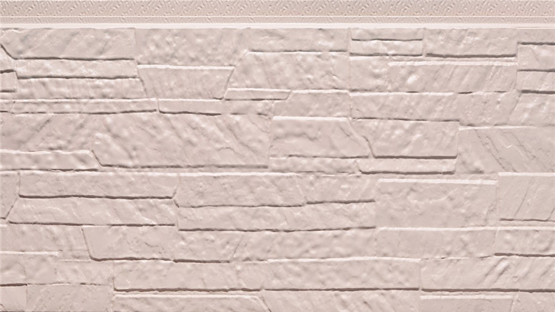 Panel sándwich con patrón de piedra grande AE11-001