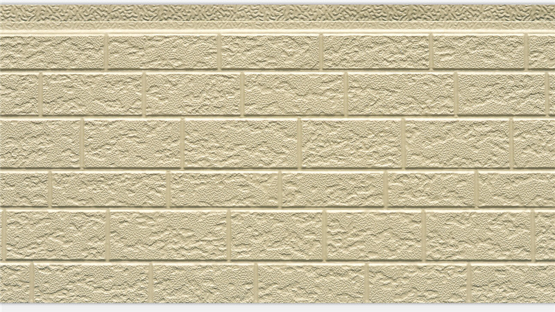Panel sándwich de patrón de ladrillo grande AC2-001