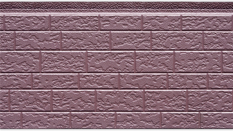 Panel sándwich con patrón de ladrillo grande AG2-001