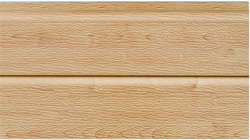 Panel sándwich con patrón de madera B177S-001