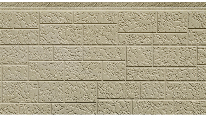 Panel sándwich con patrón de piedra AC3-001