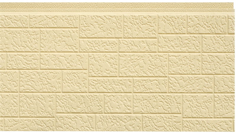 Panel sándwich con patrón de piedra AD3-001