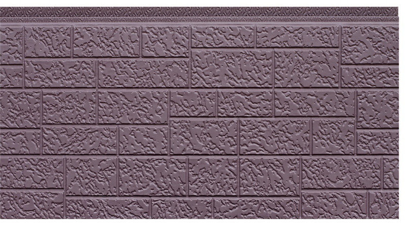 Panel sándwich con patrón de piedra AG3-001