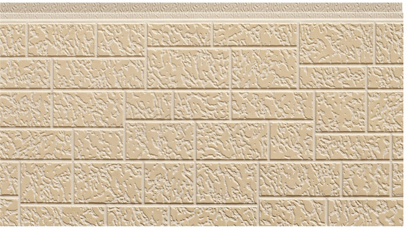 Panel sándwich con patrón de piedra AM3-019