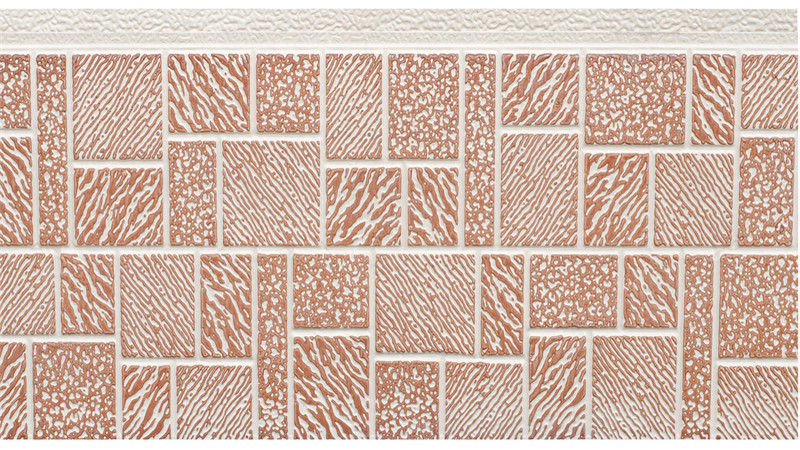 Panel sándwich con patrón de mosaico AE5-002