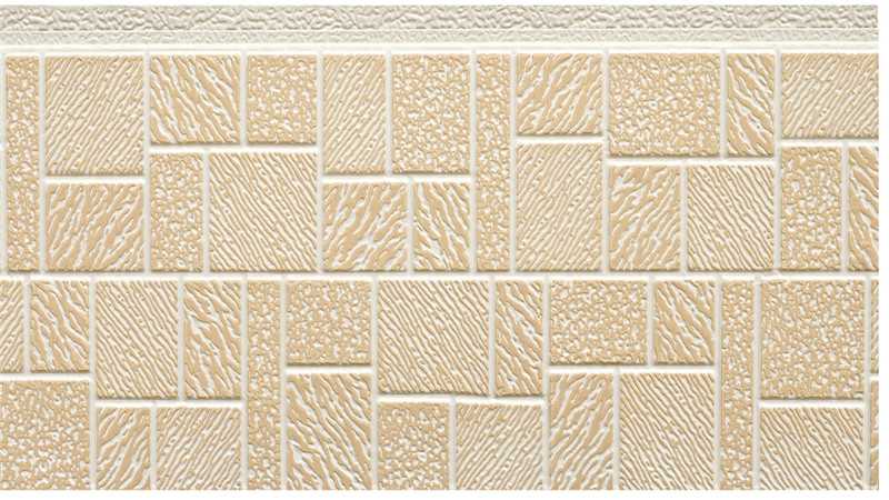 Panel sándwich con patrón de mosaico AE5-004