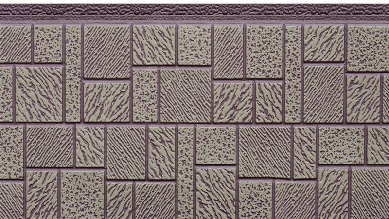Panel sándwich con patrón de mosaico AG5-006