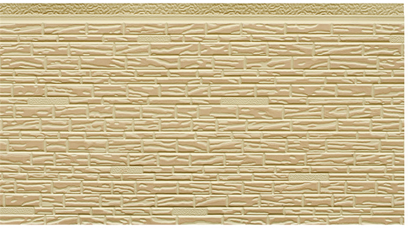 Panel sándwich con patrón de piedra peque?a BA9-001