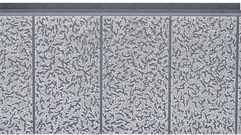 Panel sándwich con patrón de azulejos BA4-011